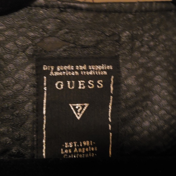Guess faux leather jacket - Picture 4 of 5